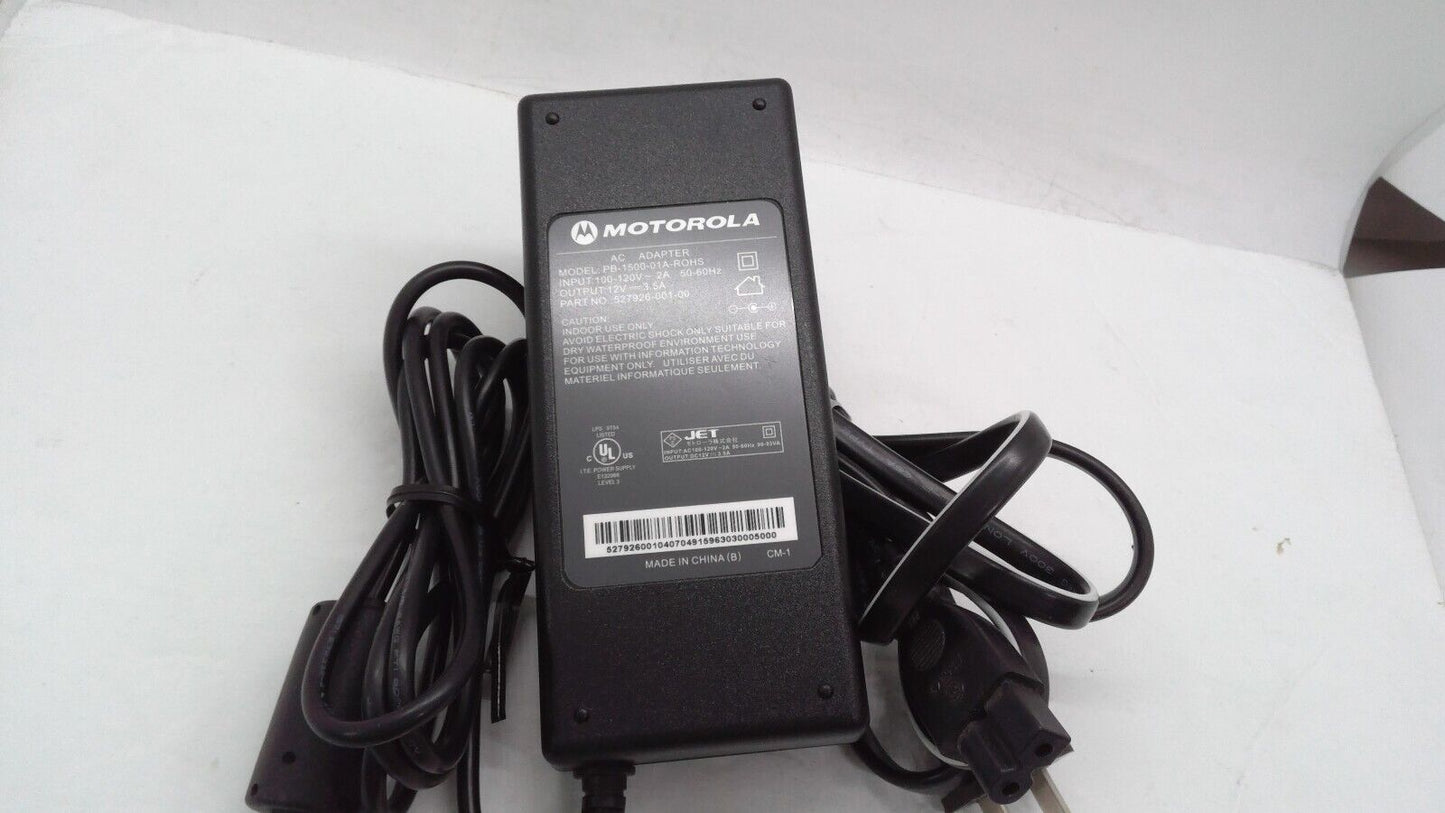 Genuine Motorola AC Adapter PB-1500-01A-ROHS 12V 3.5A