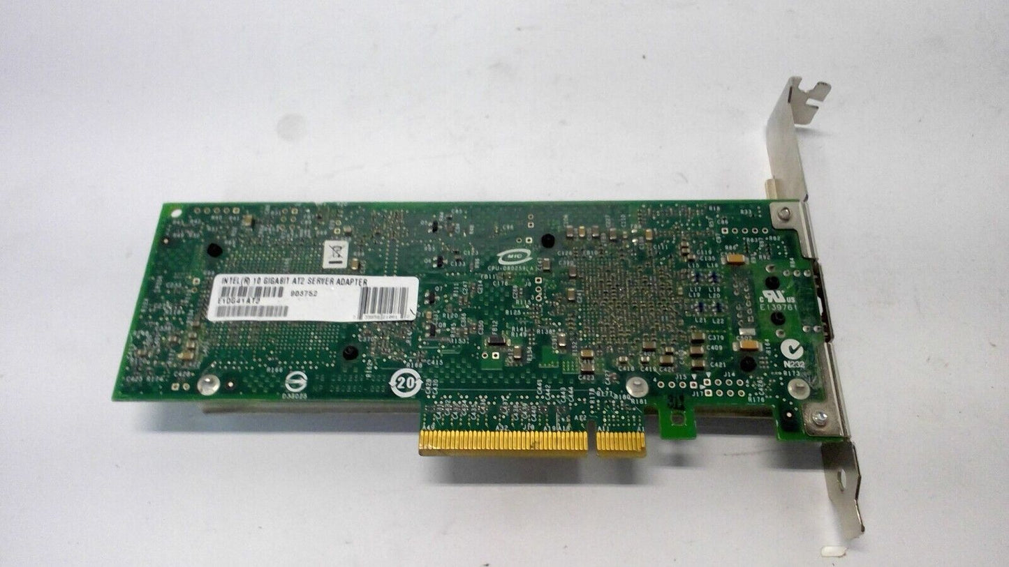 E10G41AT2 Intel AT2 Server Adapter 10Gbps PCI Express 2.0 x8 1 x RJ45 NIC