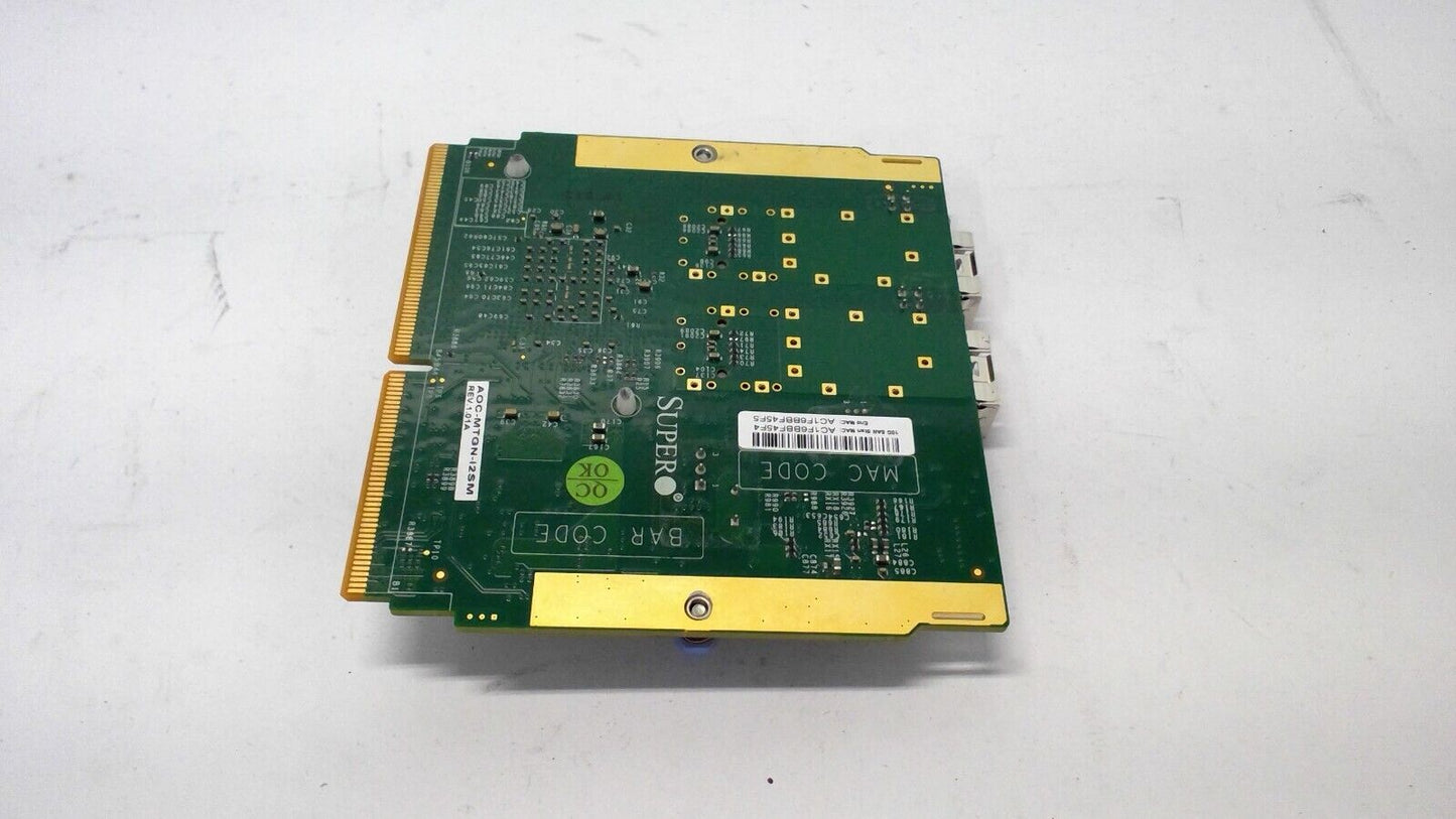 SUPERMICRO AOC-MTGN-I2SM 2-PORT 10G SFP+ SIOM MEZZ CARD