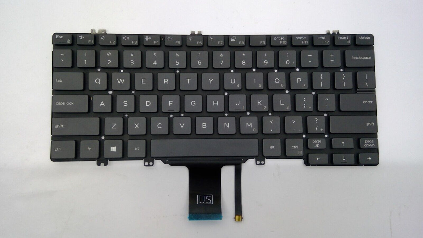 Original Dell Latitude 7300 5300 5310 2-in1 Laptop Keyboard Backlit 5GJY7 05GJY7