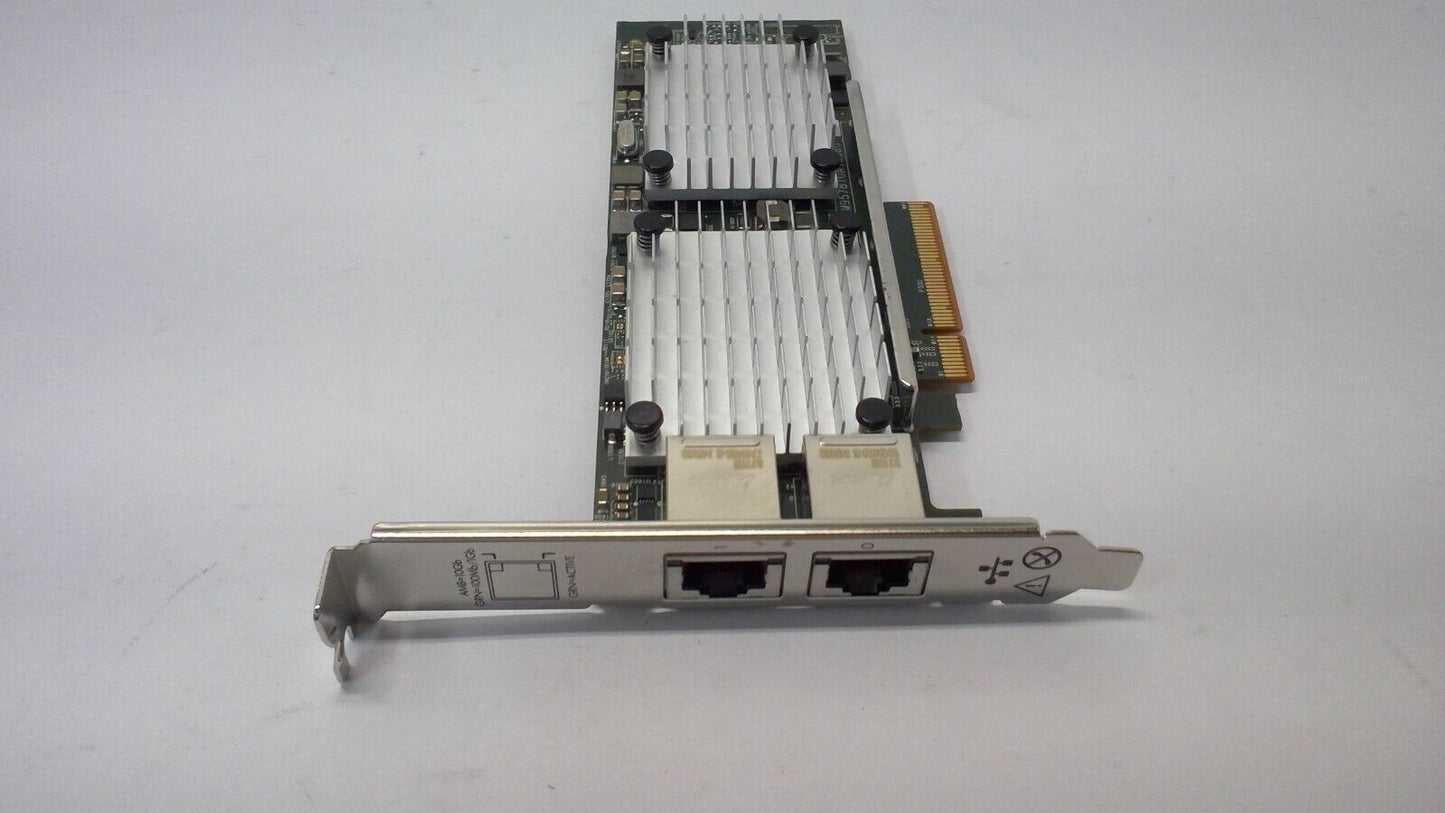 HP 10Gb 2 Port Ethernet RJ-45 530T Network Server Adapter Card PCIe High Profile