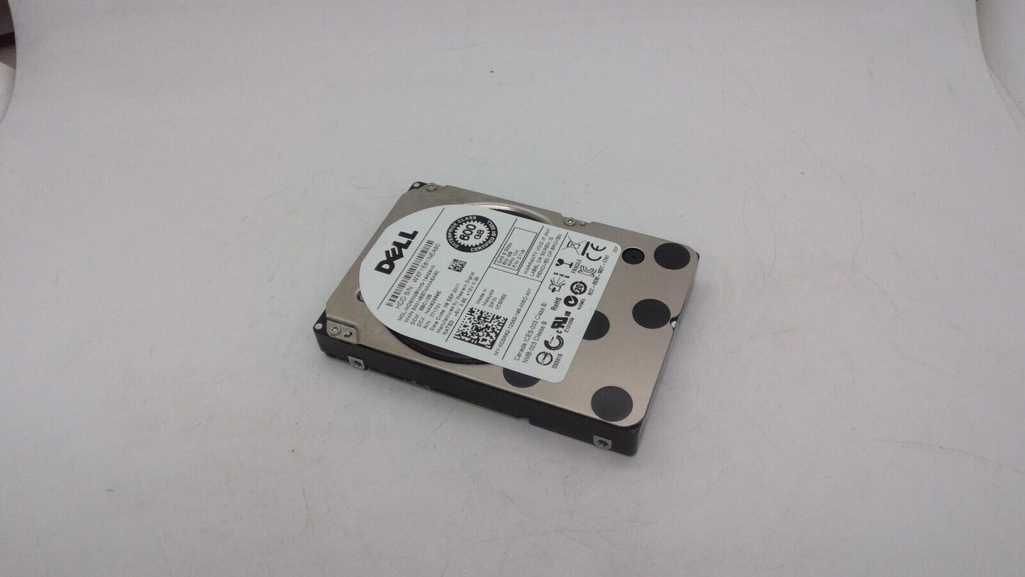 Dell WD6000BKHG-18A29V0 0C5R62 600GB 2.5" SAS 6Gbps 10K RPM  Hard Drive