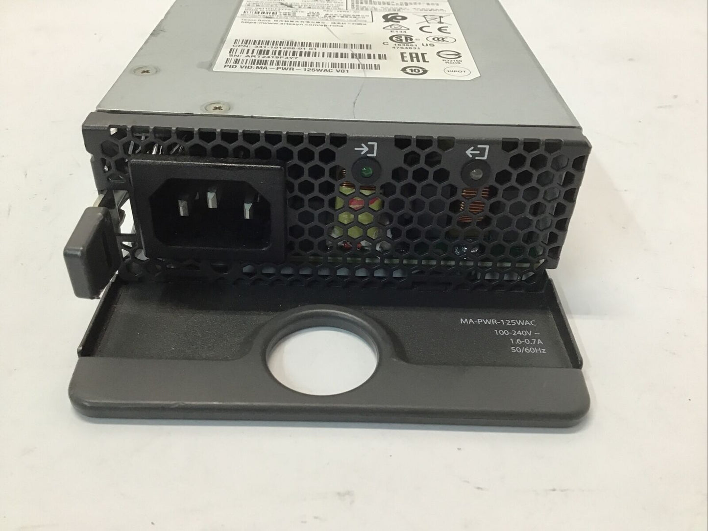 Cisco MA-PWR-125WAC 125W AC Power Supply for Catalyst 9200 Series Switches