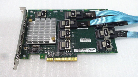 HP 761879-001 AEC-83605 12GB SAS EXPANDER CARD 727253-001 727252-001 w/ Cables