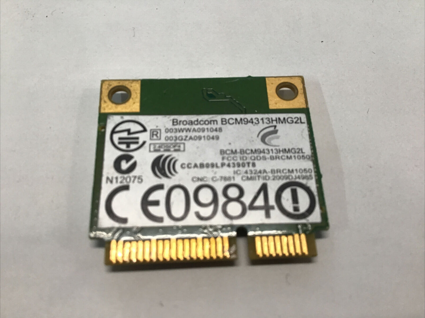 Dell Latitude Wireless Wi-Fi WLAN Card K5Y6D 0K5Y6D