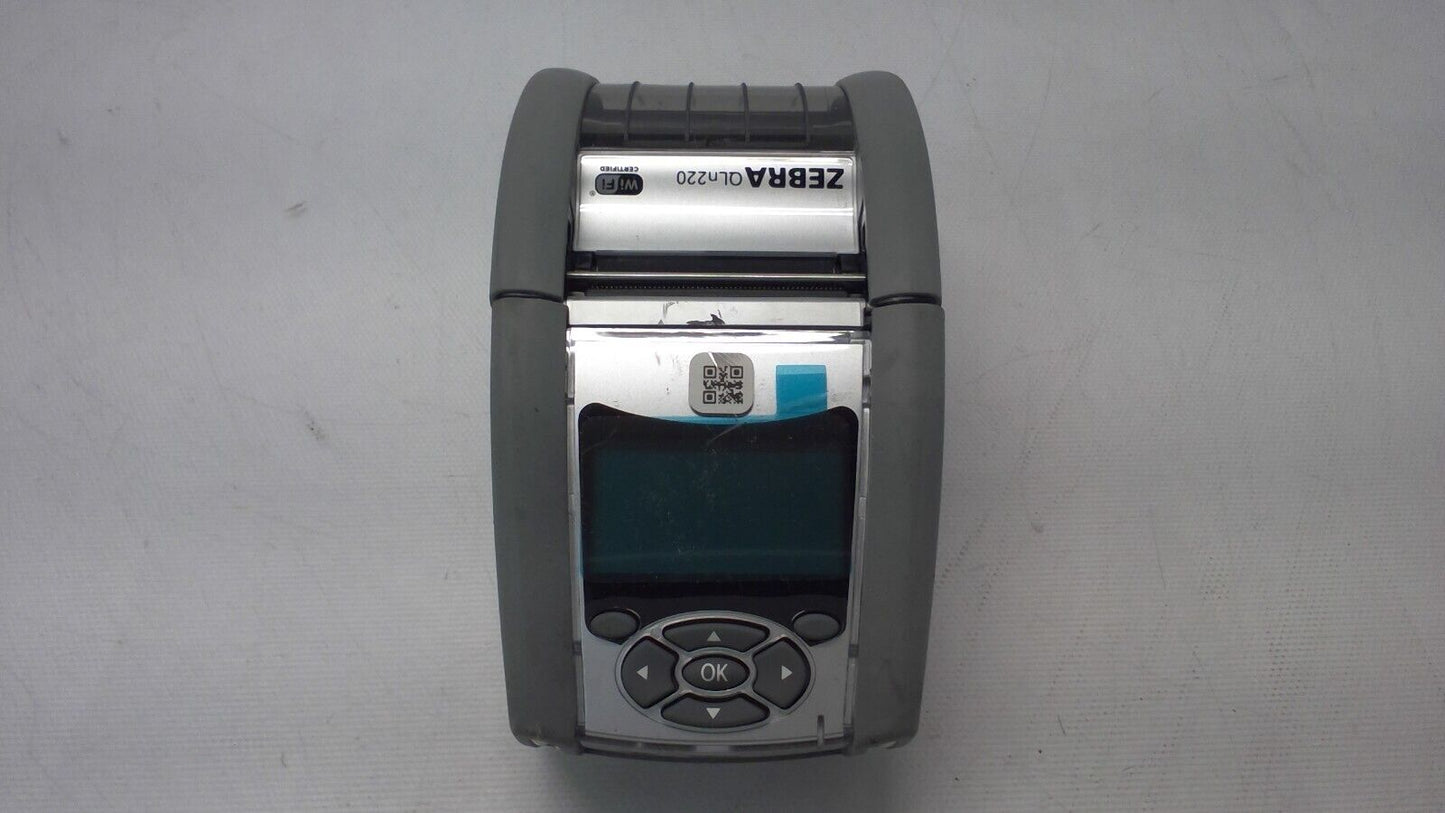 Zebra QLN220 Mobile Bluetooth Label Printer QH2-AUNA0M00-00 NO BATTERY