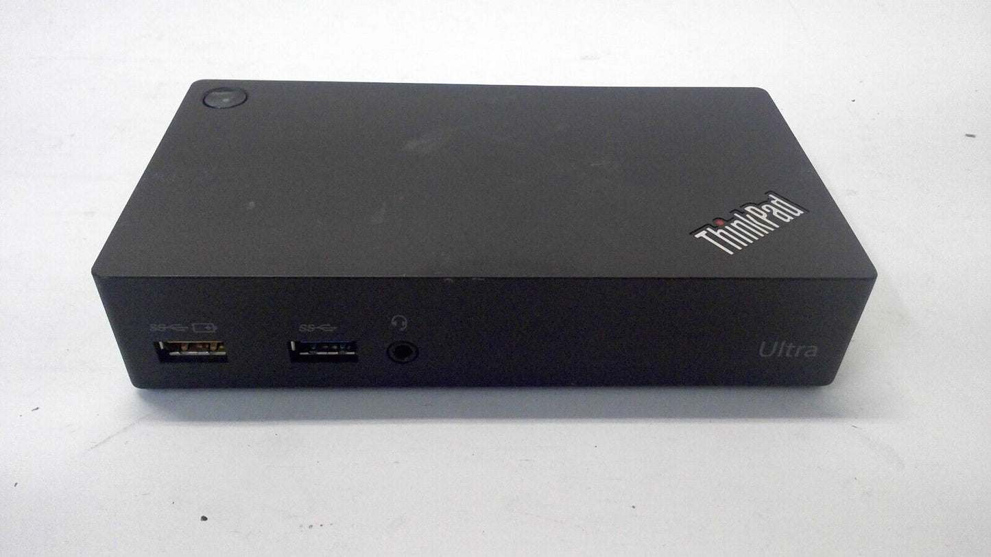 Lenovo ThinkPad DK1523 DisplayLink USB 3.0 Ultra Docking Station with AC Adapter