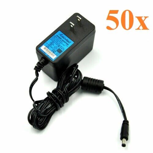 Lot of 50 - 12V 2A AC Adapter (1.8A) Charger Power Supply STD-12018U1 Actiontec