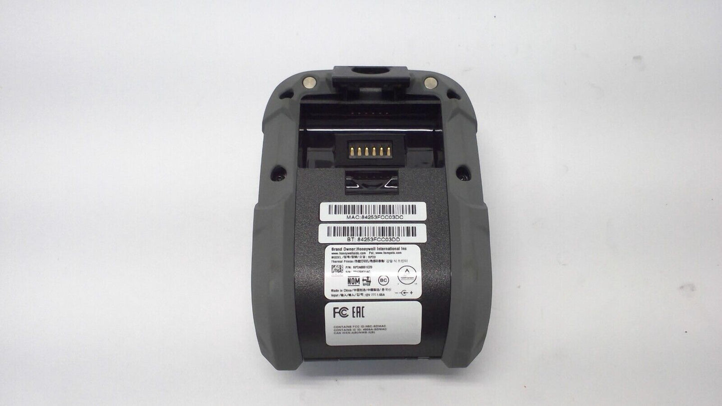 Honeywell RP2D Monochrome Direct Thermal Barcode Label Printer ; No Battery