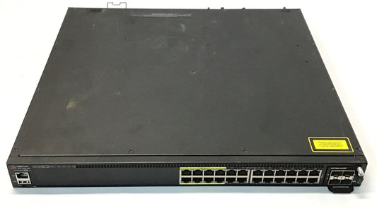 Brocade ICX7450-24P 24-Port Gigabit PoE+ Switch ICX7400-4X10GF, 2x 40GQ