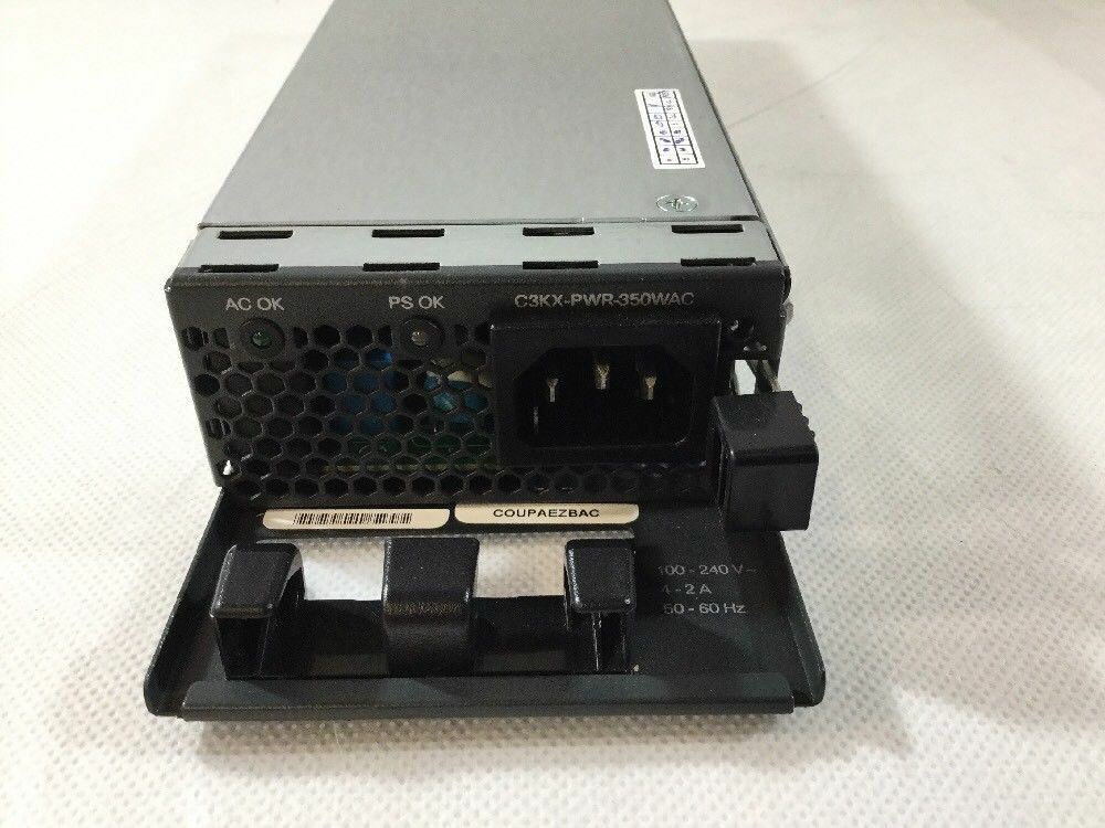 Cisco C3KX-PWR-350WAC 350W AC Power Supply for Catalyst WS-C3560X, WSC-3750X