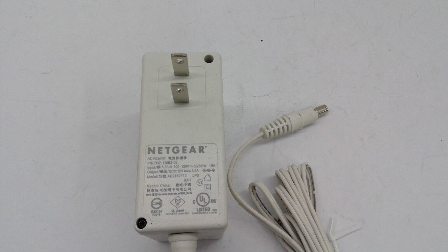 Netgear 12V 3.5A AC Adapter AD2150F10 Power Supply 332-11093-02 Charger White