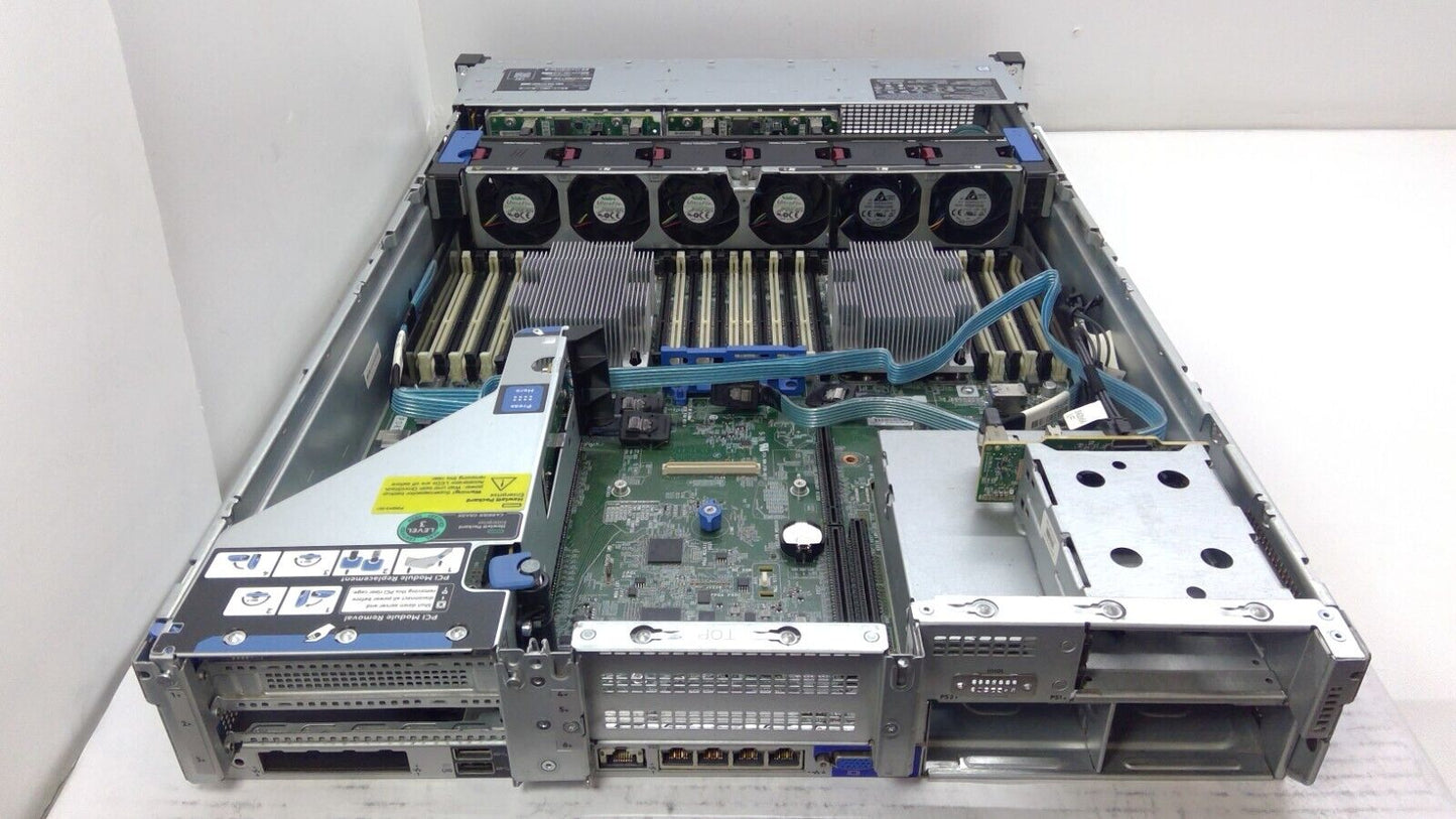 HP ProLiant DL380 Gen10 SimpliVity 380 2U 16+2 Bay 2.5" Barebone *NO CPU/RAM*