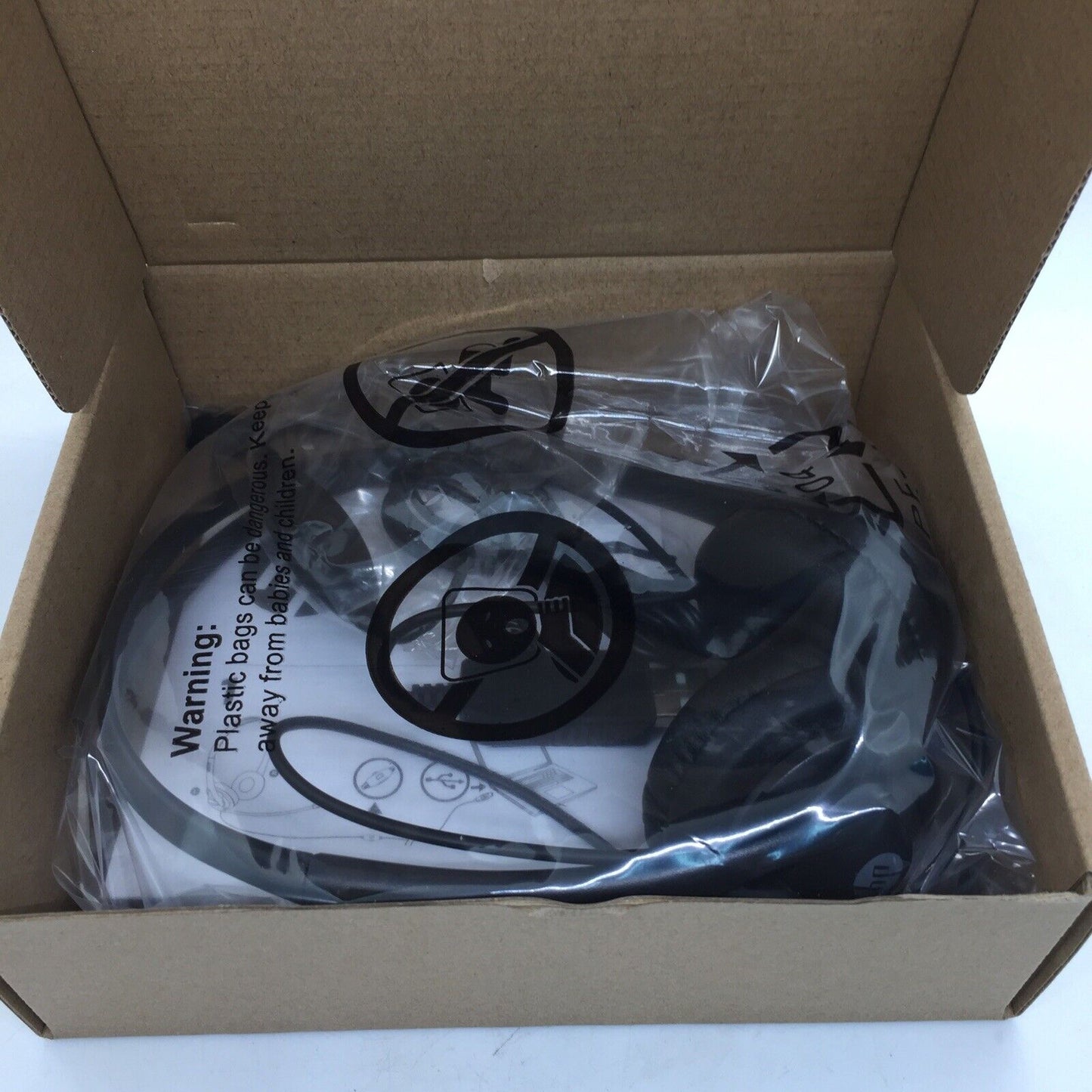 HP Stereo USB Headset - Features USB Connectivity New P/N:T1A67AA