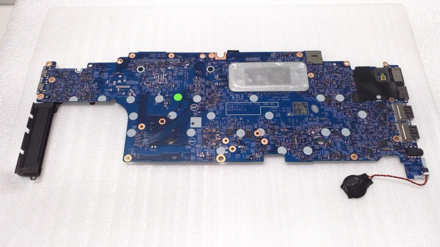 Genuine Dell G60M3 P9MHC DKMGG Motherboard for Latitude 5520 i7-1185G7@3.0Ghz