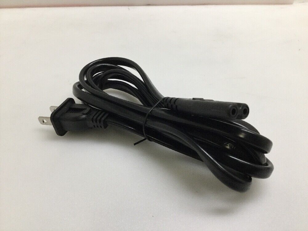 Lot (100) US 2 Prong Pin 6ft AC Power Cord Cable Charge for PC Laptop Dell HP