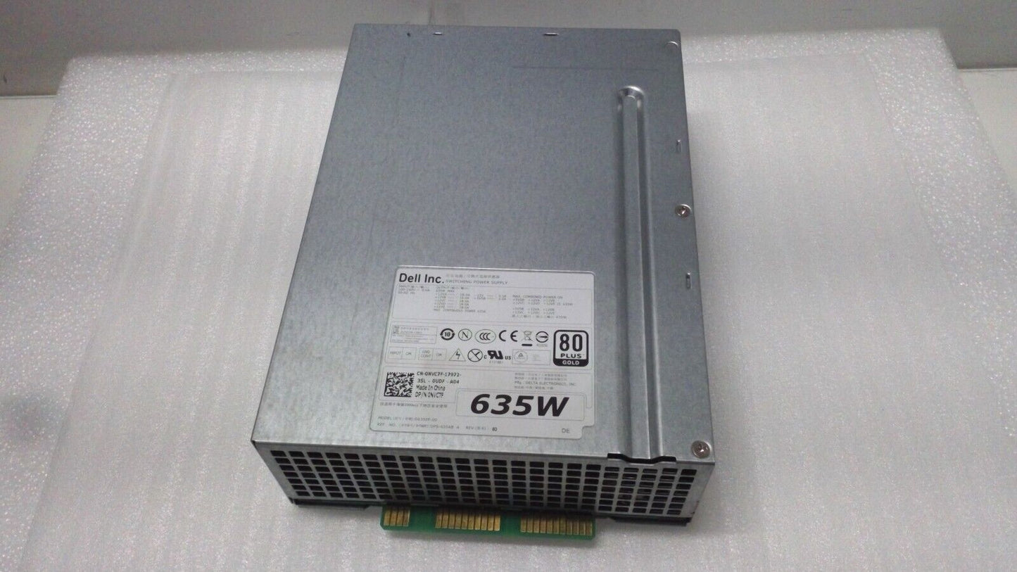 Dell 635w PSU Power Supply NVC7F for Precision WorkStation T3600 T5600 1K45H