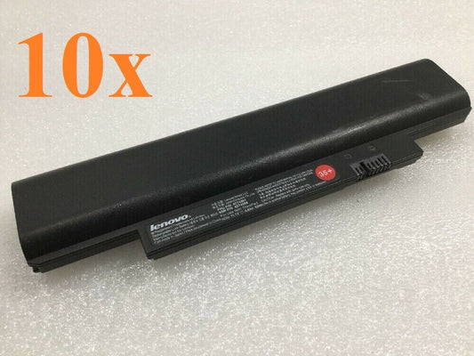 Lot of 10 - OEM Lenovo Battery ThinkPad E120 X121e X130e 42T4957 42T4958 35+