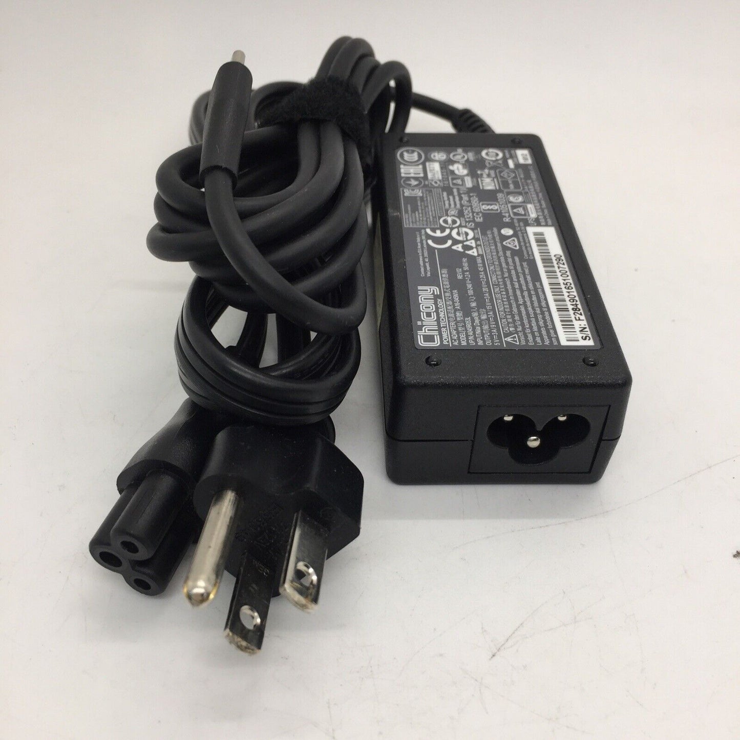 Original Chicony 45W USB-C AC Power Adapter Charger Chromebook A16-045N1A