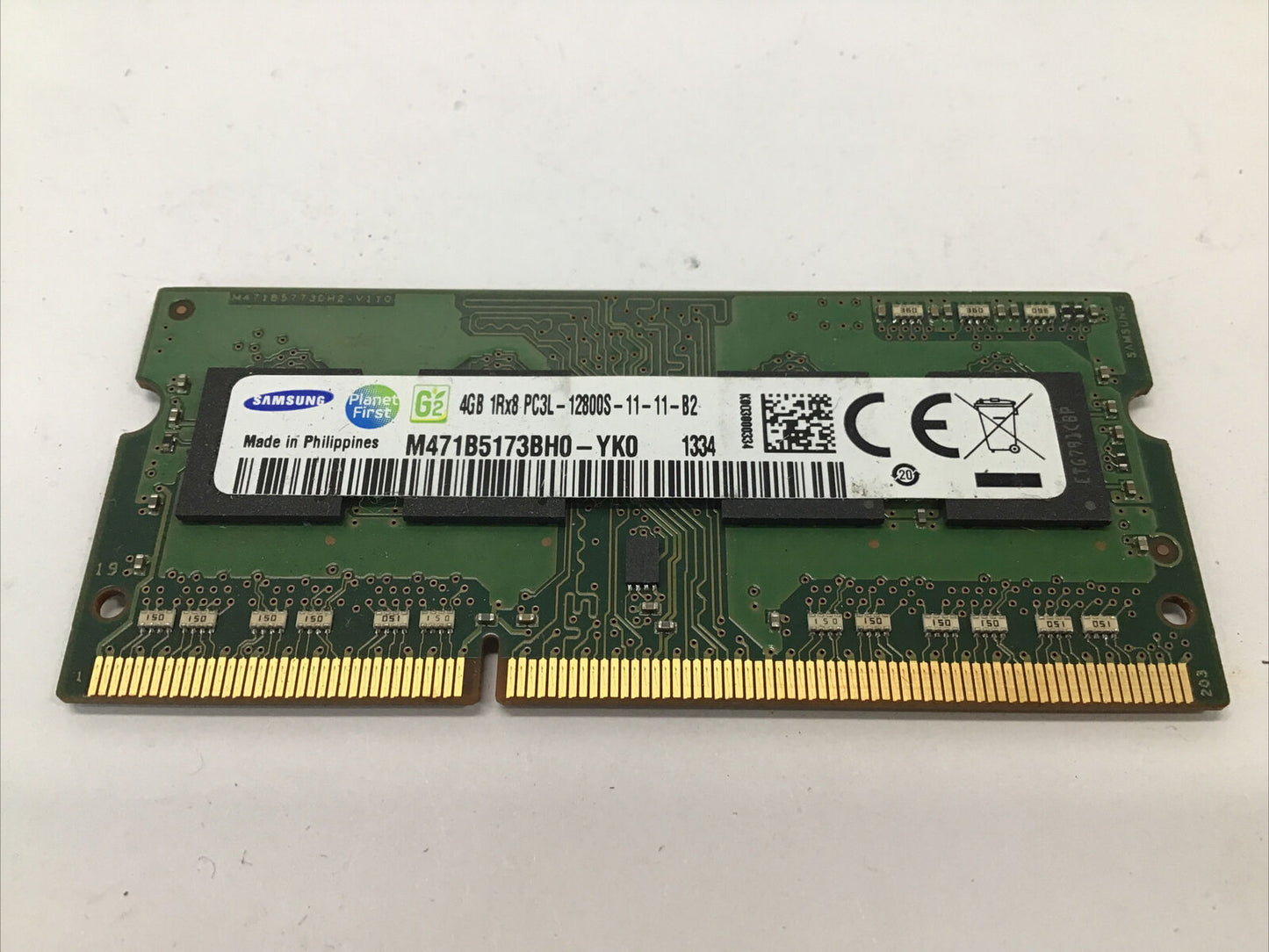 Samsung 4GB 1Rx8 PC3L-12800S Laptop Memory RAM (Mix Models)