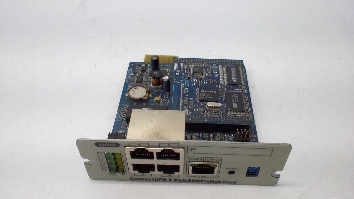 POWERWARE Connectups-X Remote Management Adapter Web-Snmp-Xhub WORKING