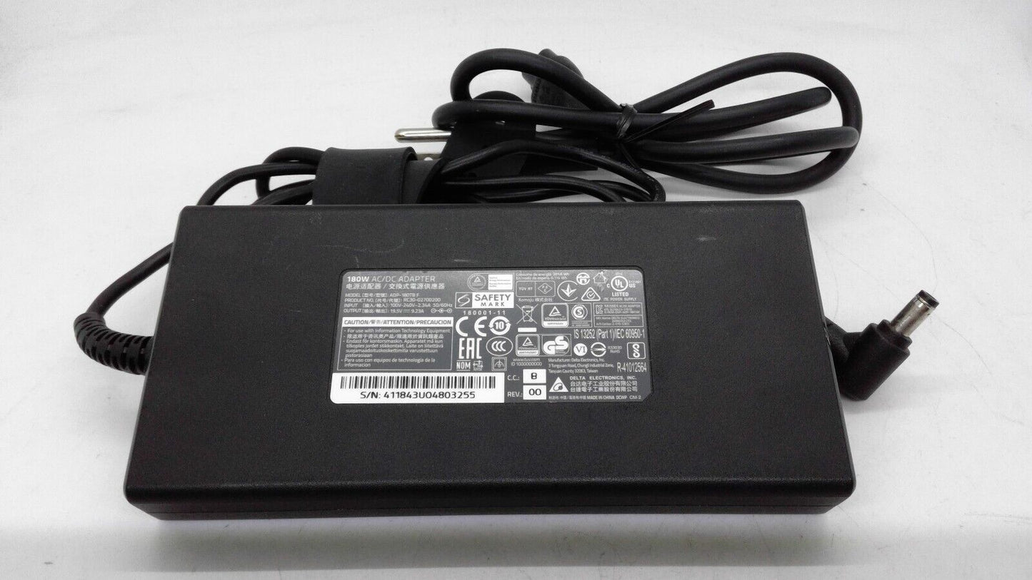 OEM Razer Laptop Charger 180W Switching Power Adapter RC30-02700200 ADP-180TB F