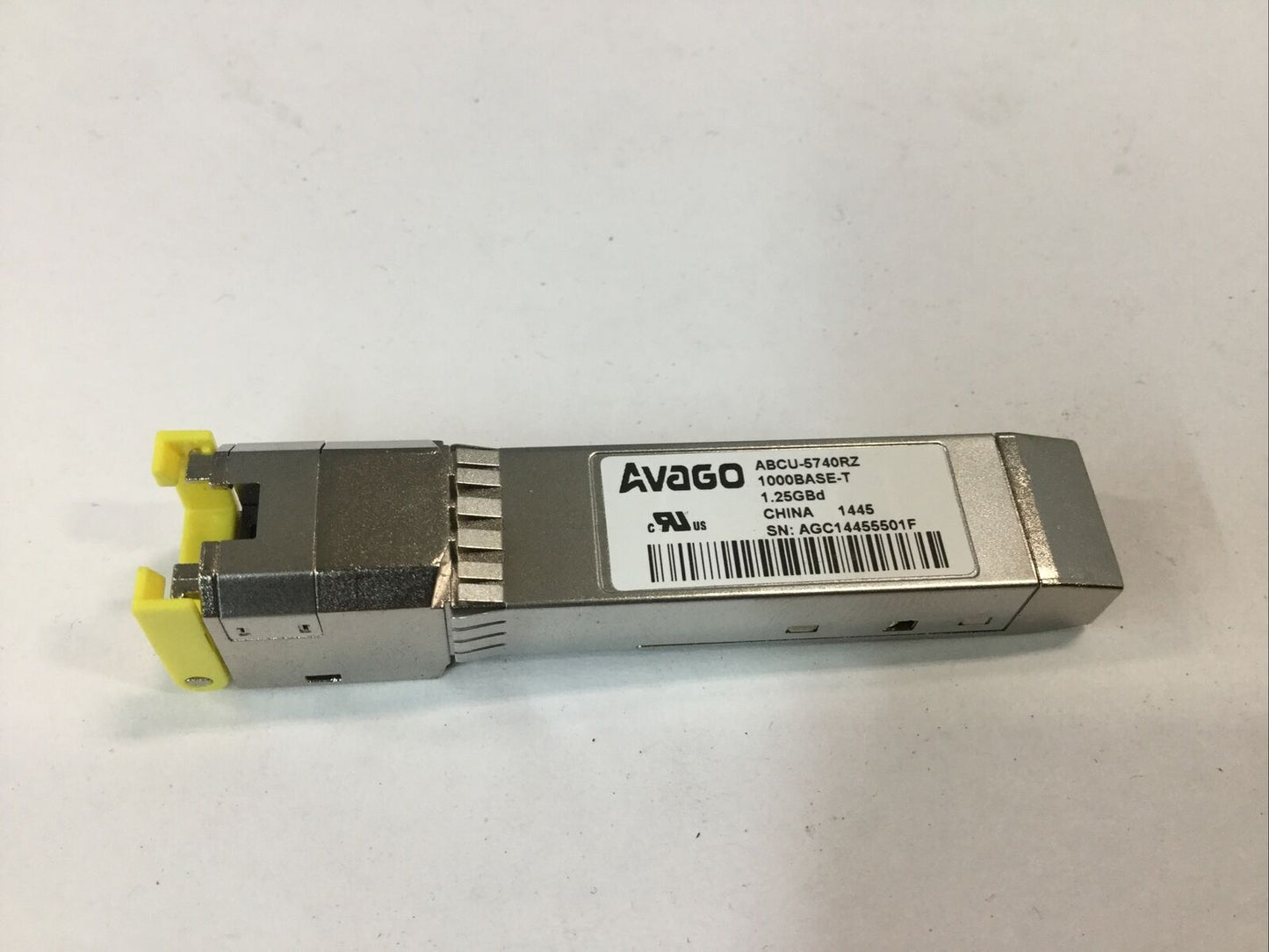 AVAGO ABCU-5740RZ 1000BASE-T 1.25GBd Gigabit Ethernet SFP TRANSCEIVER