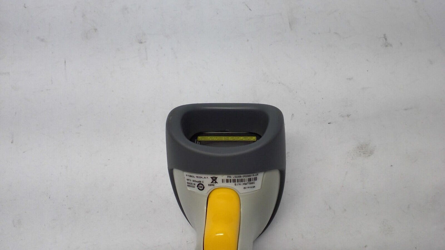 Scanner Kit Symbol LS2208-SR20001R-UR USB Barcode w/ Cable and Stand