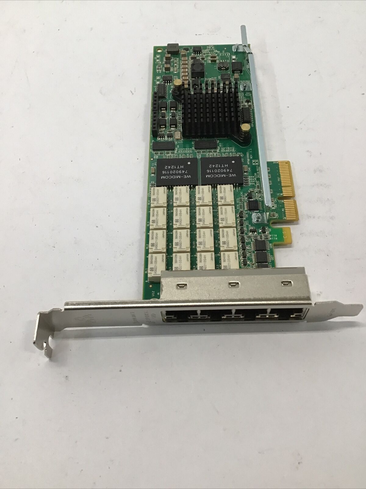 Dell PCI-E Quad Port PCIe x4 Gigabit Ethernet Network Bypass Adapter 0VFJW3