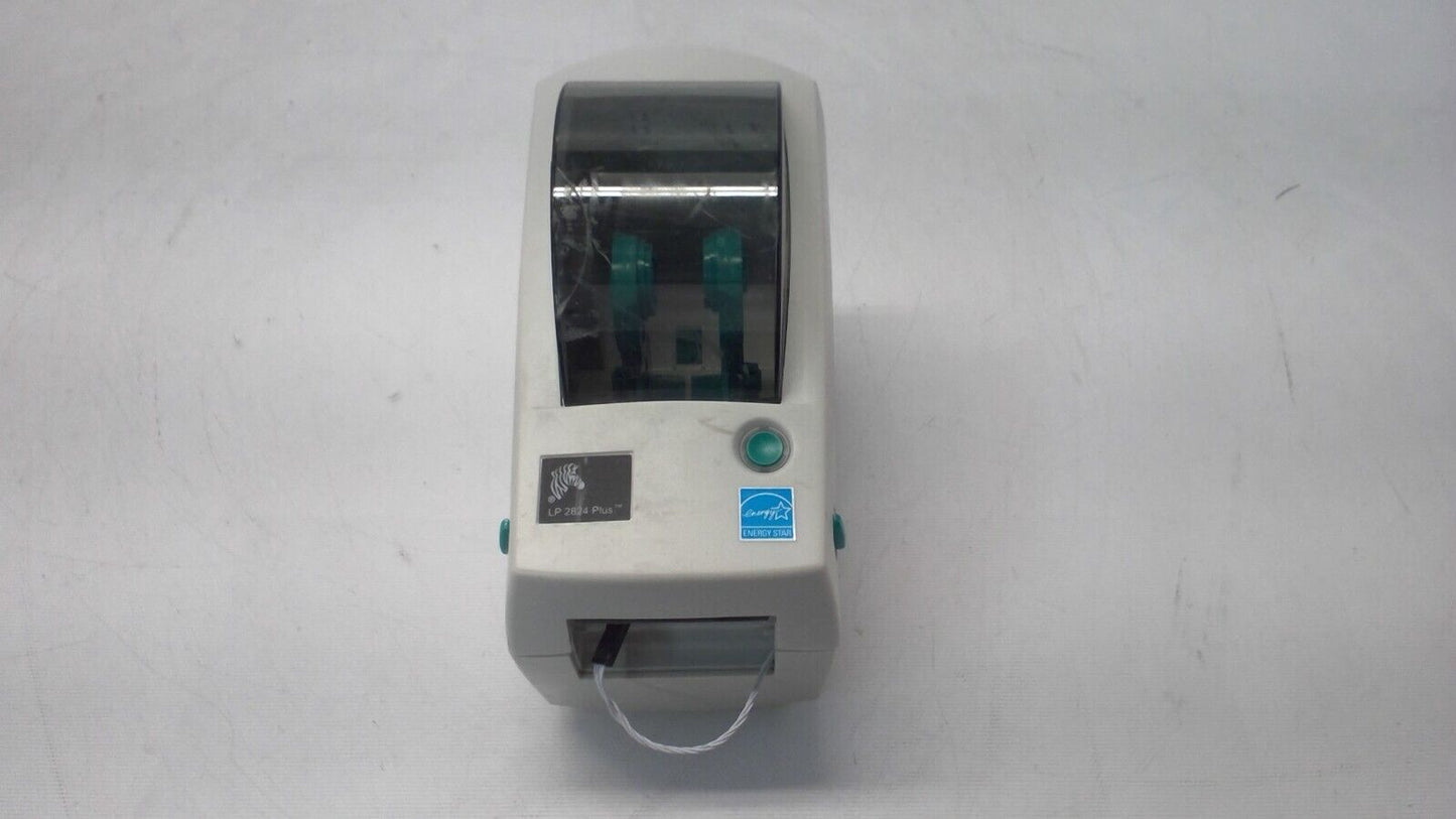 Zebra LP 2824 Plus Thermal Label Printer USB Serial 282P-201512-000 # *Details*