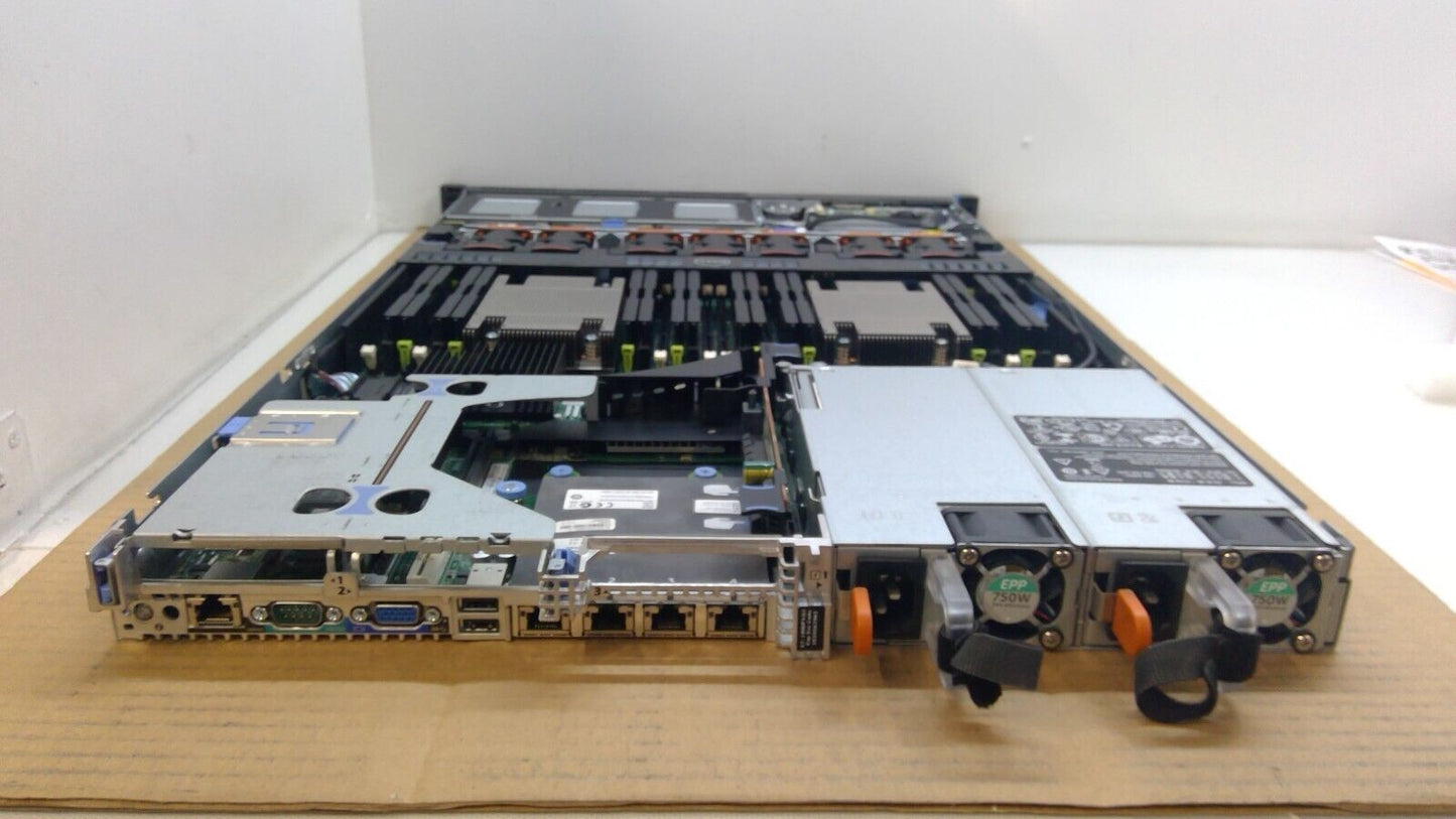 Dell PowerEdge R630 2.5" 8Bay Server Barebone motherboard 2x 750W H330 TESTED