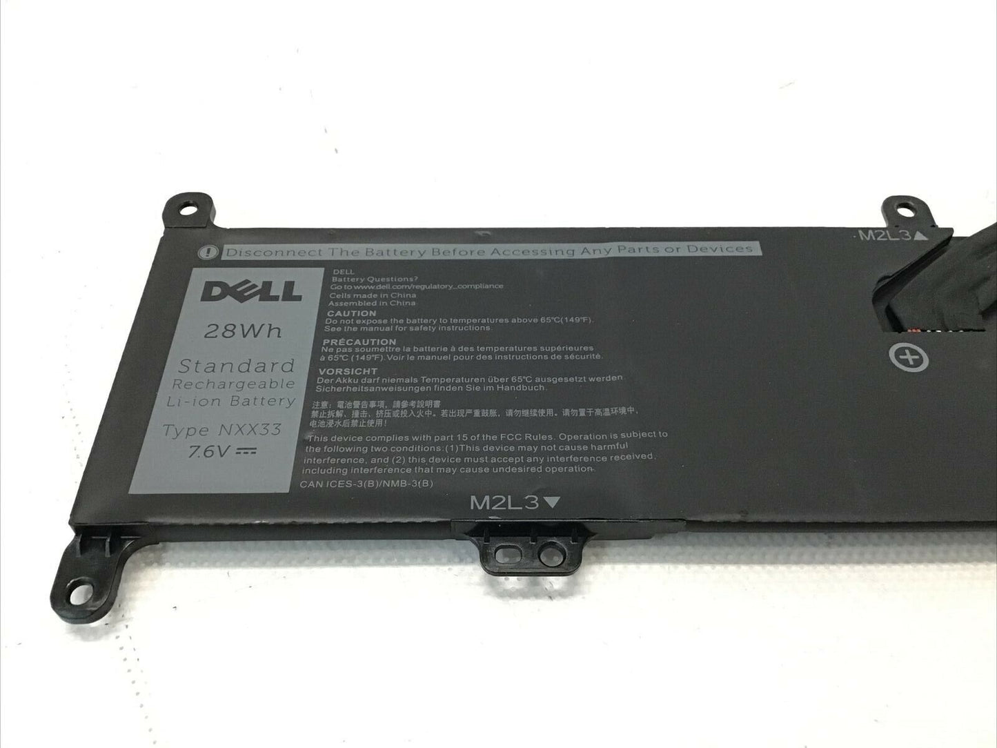 Genuine Dell Inspiron 11 3195 2-in-1 Laptop Battery 7.6V 28Wh NXX33 0020K1