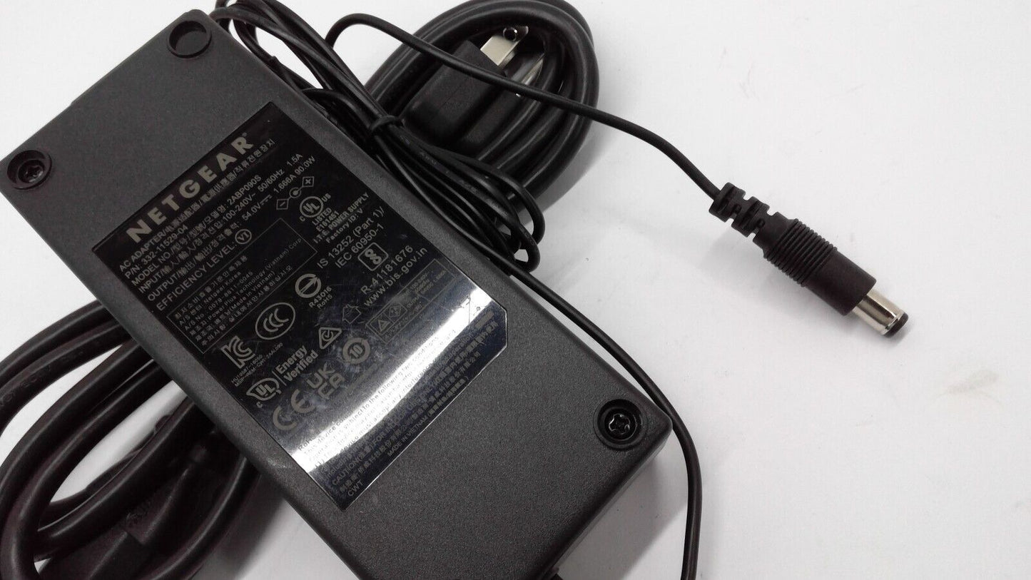 Genuine  Netgear  54V 1.666A  90W Power Supply AC Adapter 2ABP090S