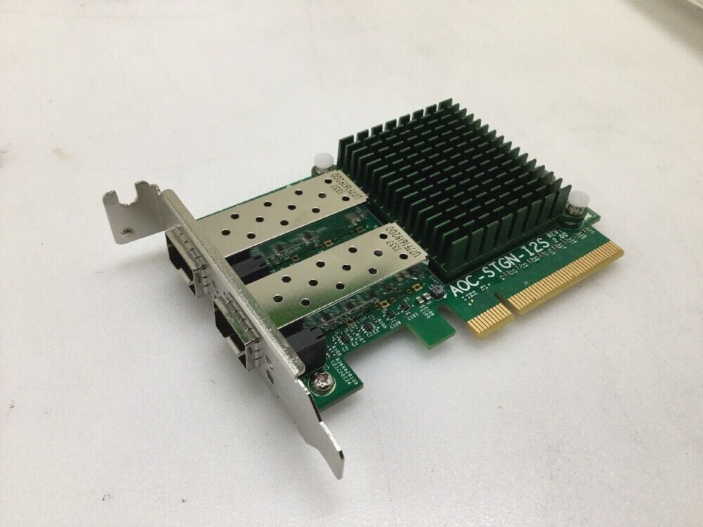 Supermicro AOC-STGN-I2S Dual Port 10GB SFP+ Intel 82599 rev 2.0 Controller NIC