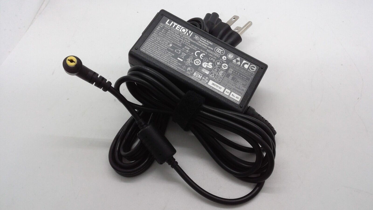 Genuine LiteOn for ACER Laptop Charger AC Power Adapter PA-1650-22 19V 3.42A 65W