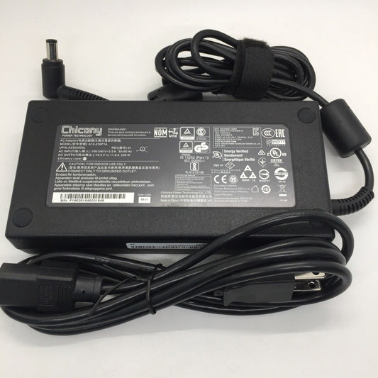 ORIGINAL Chicony AC Adapter A12-230P1A 19.5V DC 11.8A 230W MSI GE73 Raider