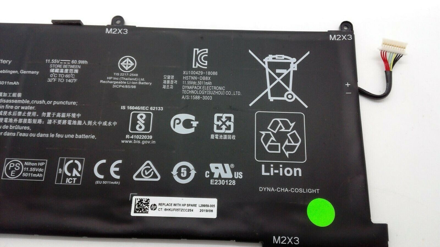 Genuine SY03XL Battery for HP Chromebook X360 14 G1 HSTNN-DB8X L29913-221