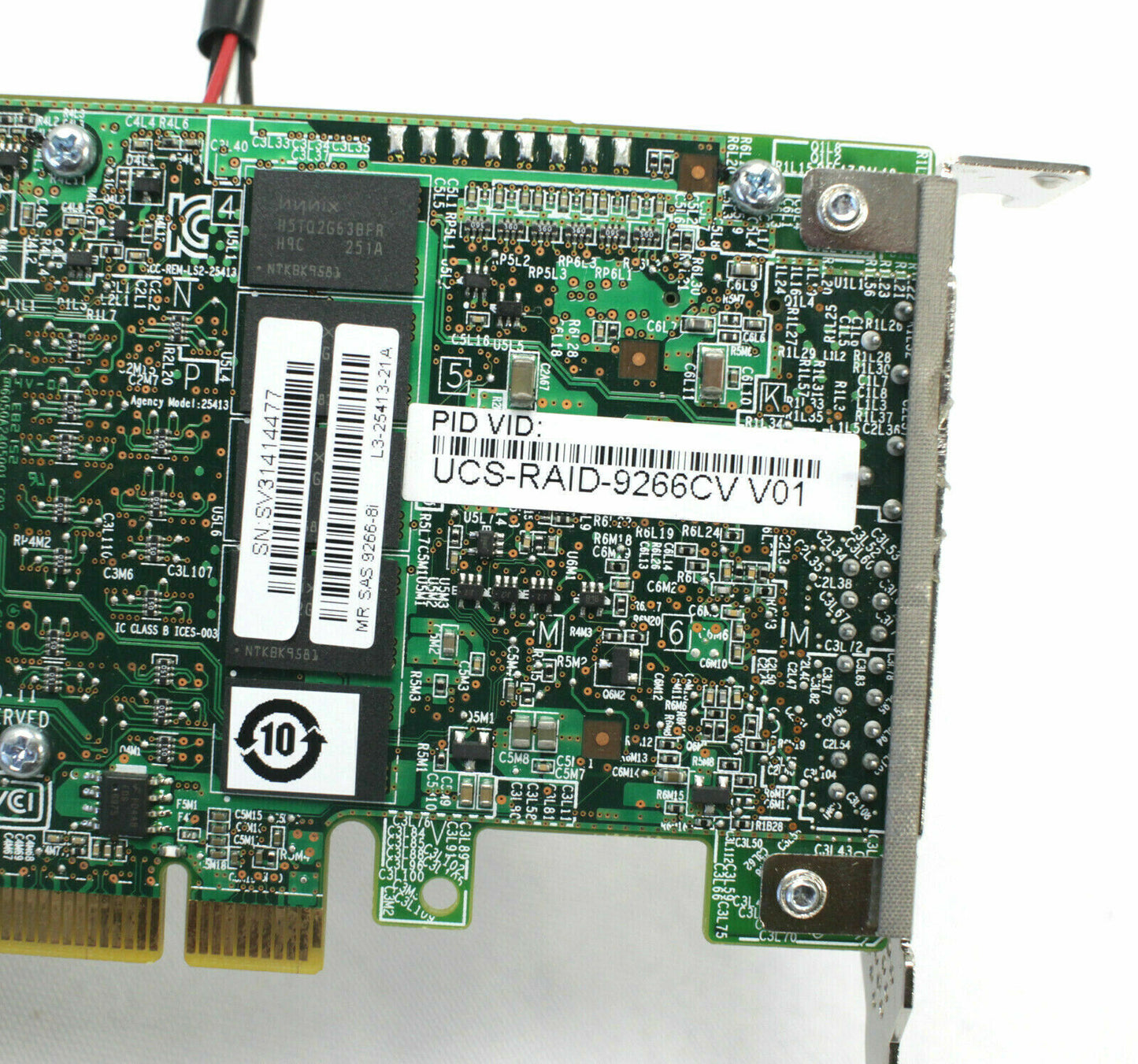 Cisco MegaRAID 6Gb/s SAS Controller Card UCS-RAID-9266CV 9266-8i With Battery