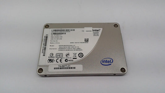 Intel 160GB SSD SATA SSDSA2M160G2GN 2.5" SOLID STATE DRIVE | 5V 1A