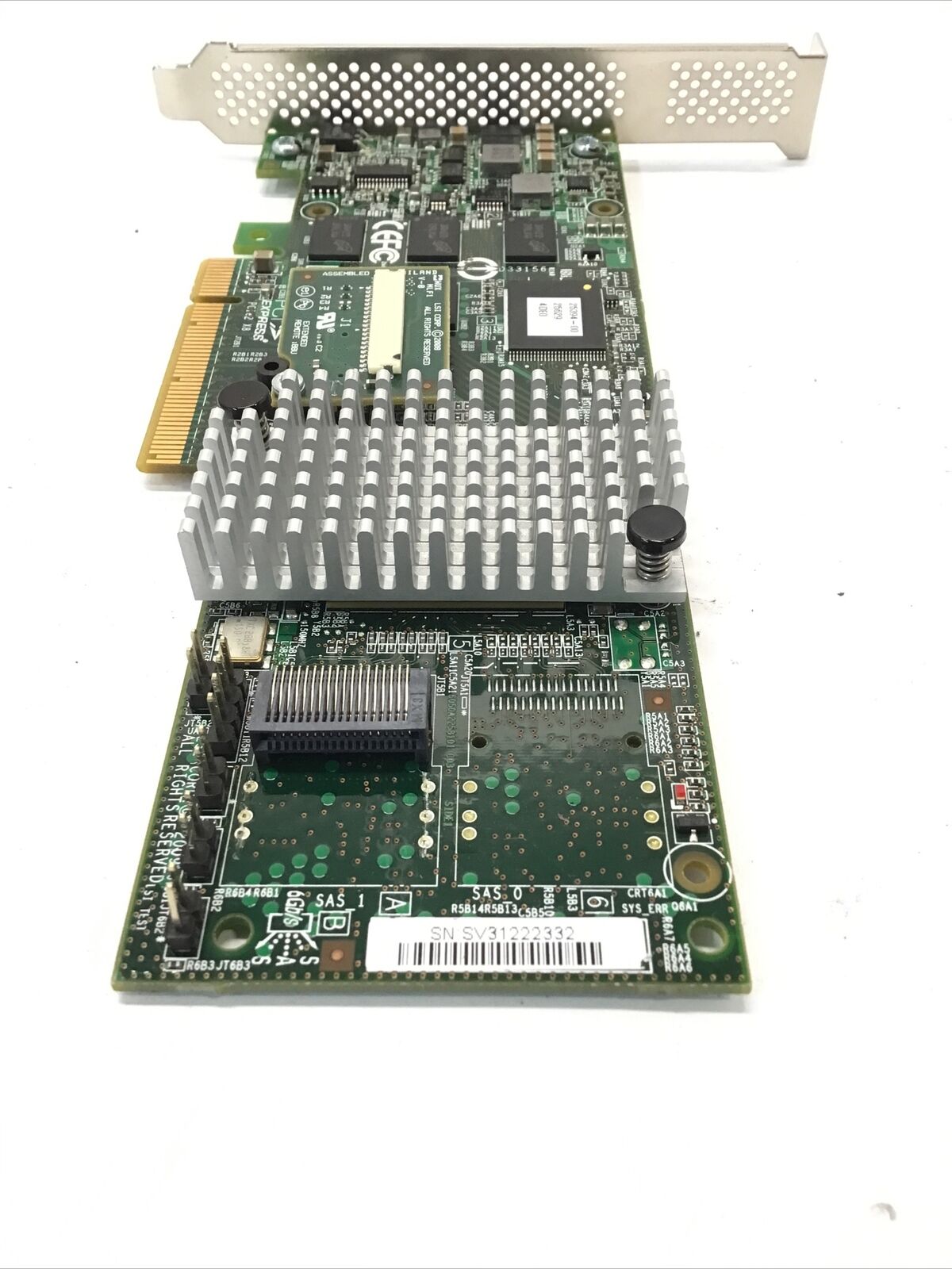 LSI LSI00215 MR 9750-4i Internal 6Gb/s SATA SAS Server RAID Controller PCIe2