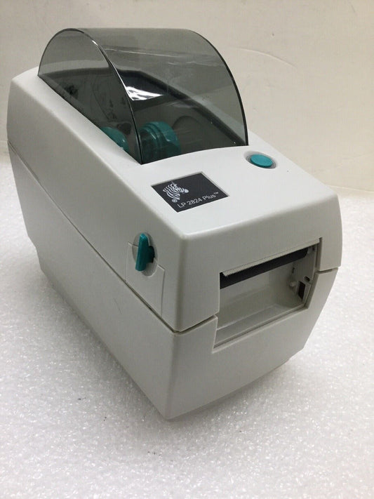 Zebra LP 2824 Plus Label Printer USB Ethernet (RJ-45) 282P-201512-000 - Tested