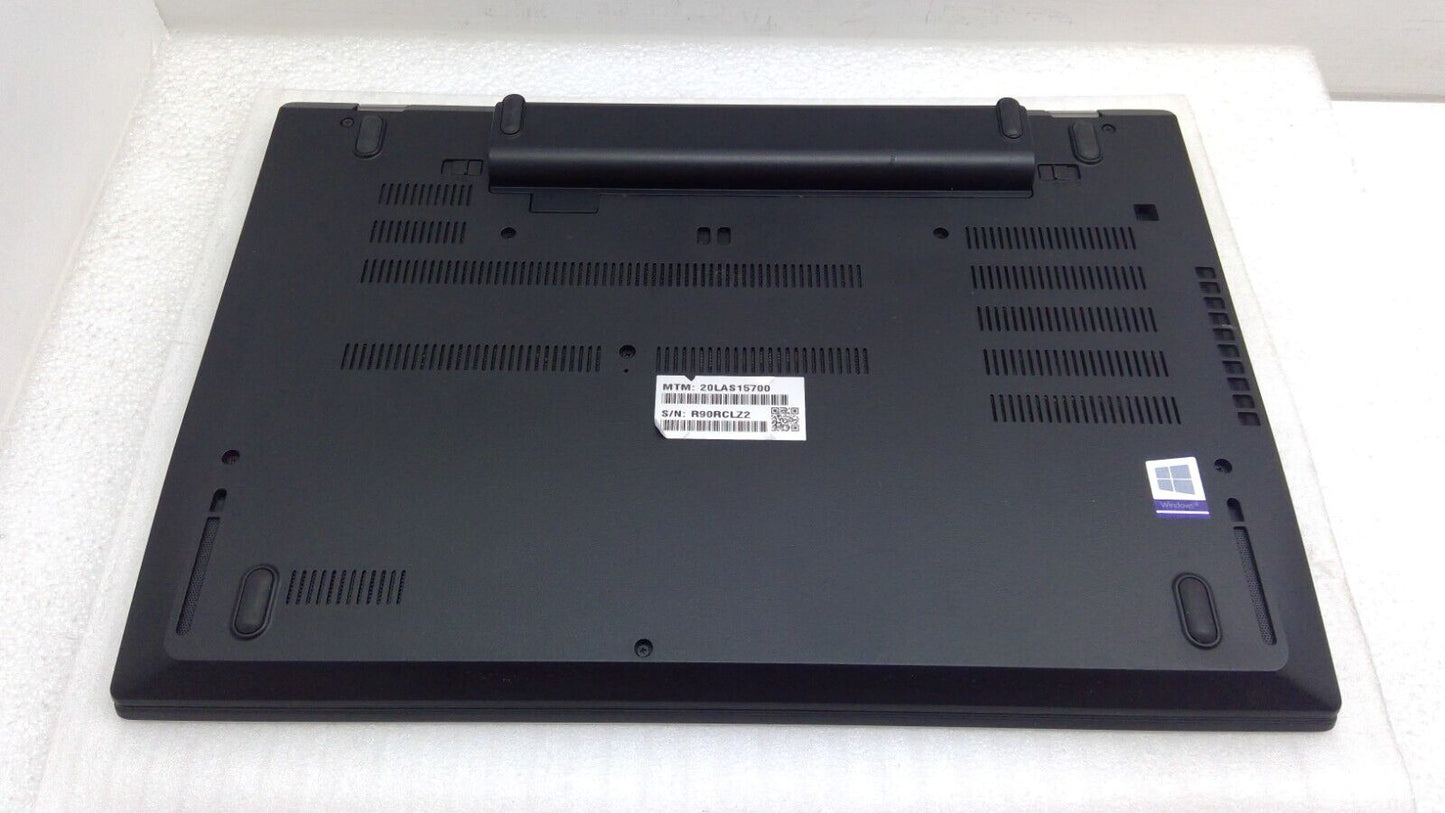 Lenovo ThinkPad T580 15.6" Laptop i7-8650U@1.9GHz 16GB RAM 512GB SSD B15