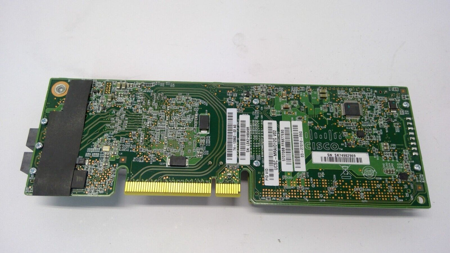 Cisco UCSC-MRAID12G-512MB12Gb/s SAS RAID Controller 74-102747-01 card