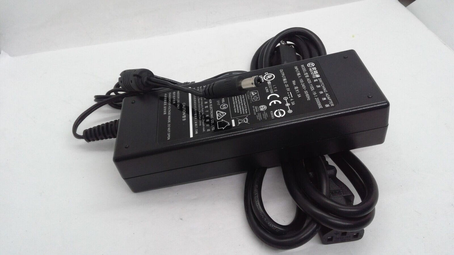 Genuine Hoioto AC Adapter Model ADS-110DL-19-1 with output 20V 4.5A 200090E