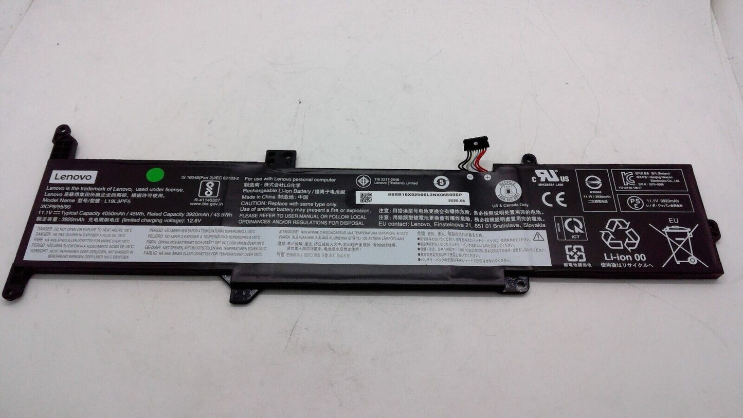 Genuine Lenovo Battery IdeaPad 15IML05 14ADA05 L19C3PF7 L19L3PF5 L19D3PF5