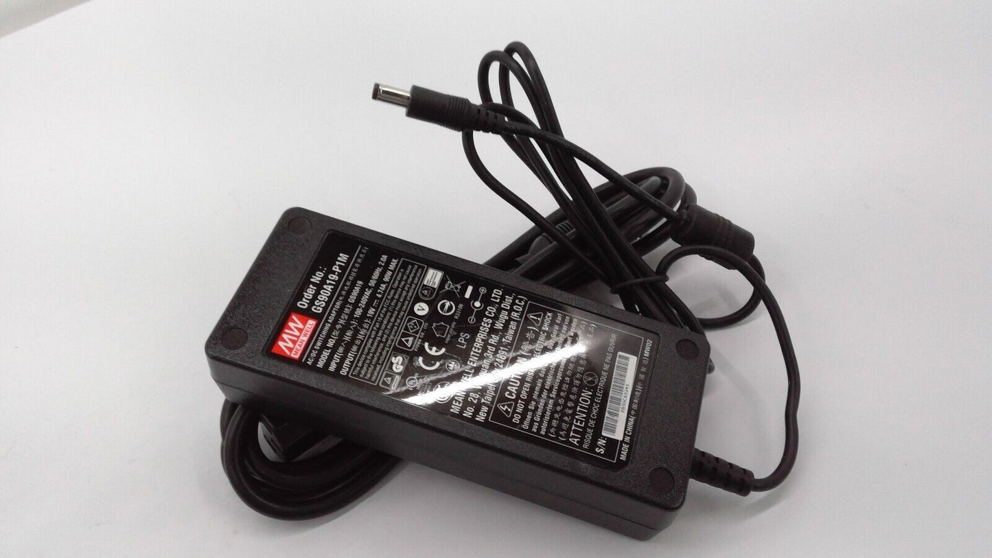 MEAN WELL GST90A19-P1M replace  GS90A19-P1M 90W 19V 4.74A Power Adapter