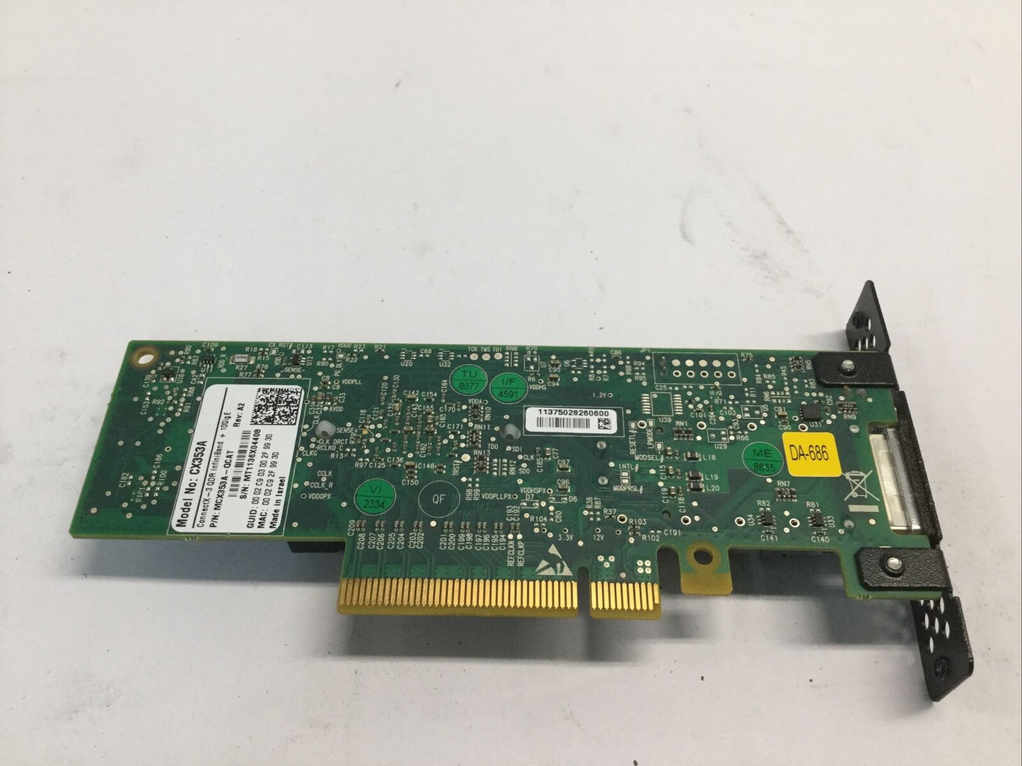 MCX353A-QCAT MELLANOX CONNECTX-3 InfiniBand 10GigE QSFP+ Ethernet CARD CX353A