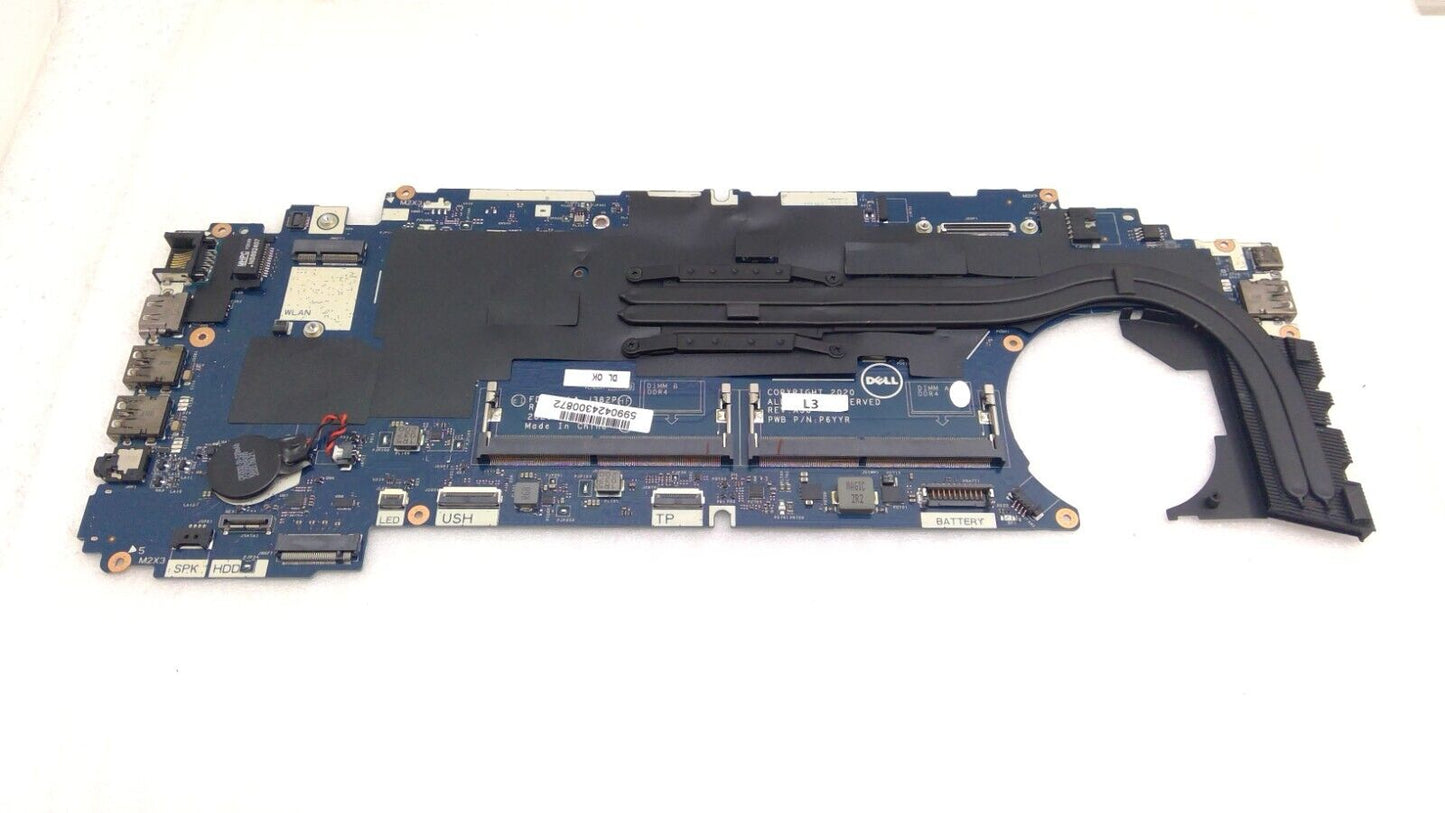 Genuine Dell YC7DN Motherboard for Latitude 5510, i7-10810u@1.1GHz LA-J382P