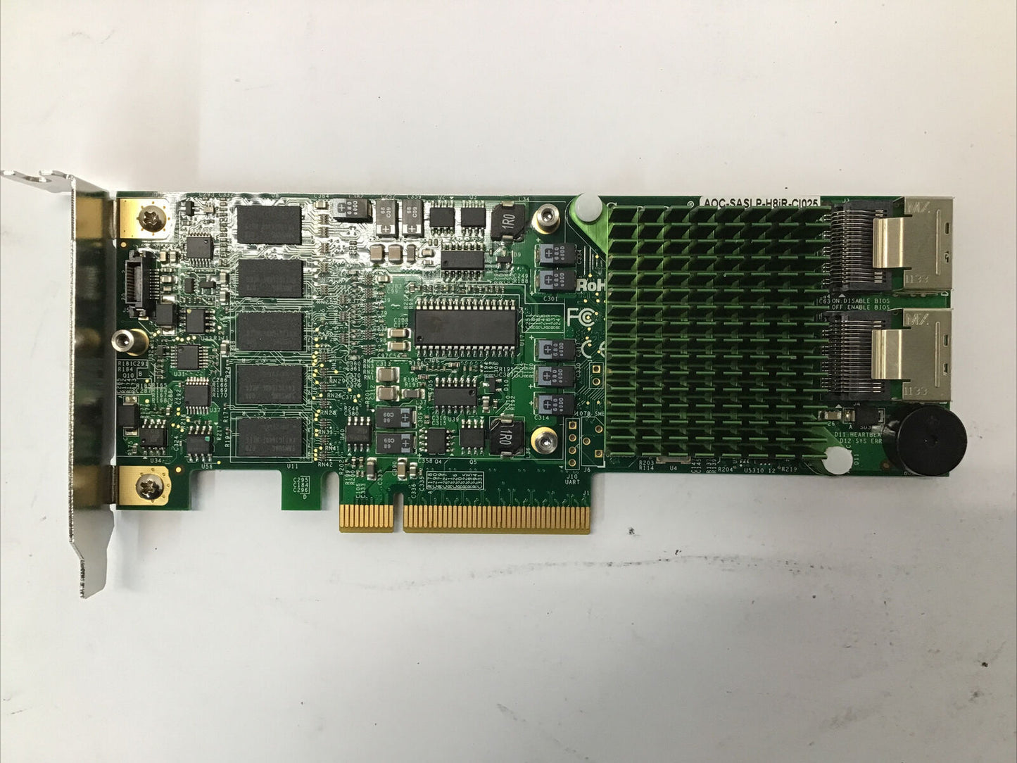 Supermicro SAS SATA Controller Adapter PCIe 512MB AOC-SASLP-H8iR No Battery LP