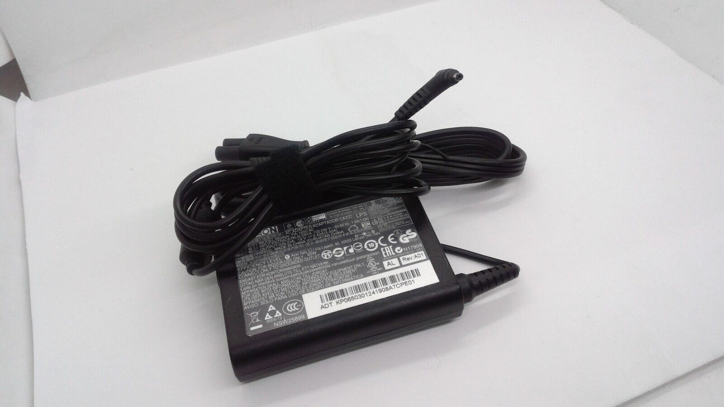 Genuine 65W Liteon AC Adapter PA-1650-80 19V 3.42A 3.0*1.1mm w/Power Cord